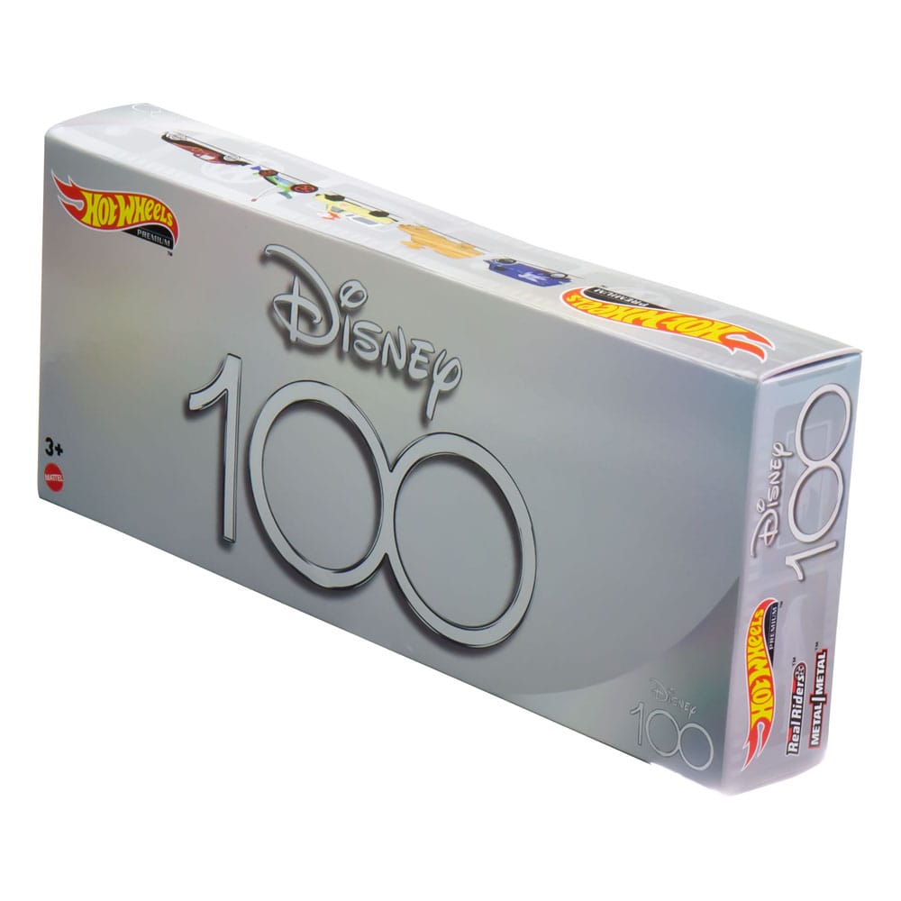 Disney 100th Anniversary Hot Wheels Premium Diecast Vehicles 1/43 5-Pack - Action Figures - Mattel - Hobby Figures UK