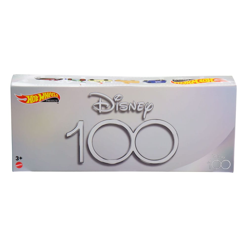 Disney 100th Anniversary Hot Wheels Premium Diecast Vehicles 1/43 5-Pack - Action Figures - Mattel - Hobby Figures UK