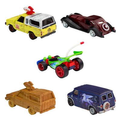 Disney 100th Anniversary Hot Wheels Premium Diecast Vehicles 1/43 5-Pack - Action Figures - Mattel - Hobby Figures UK