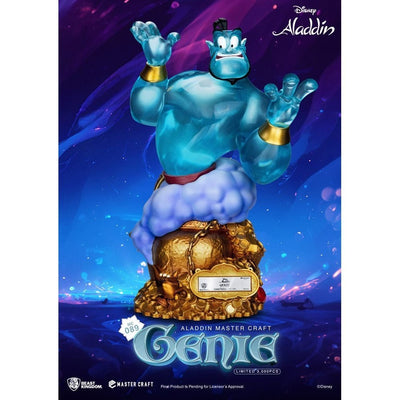 Disney (Aladdin) Master Craft Statue Ginie 42cm - Scale Statue - Beast Kingdom Toys - Hobby Figures UK