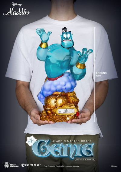 Disney (Aladdin) Master Craft Statue Ginie 42cm - Scale Statue - Beast Kingdom Toys - Hobby Figures UK