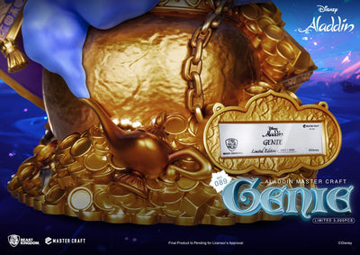 Disney (Aladdin) Master Craft Statue Ginie 42cm - Scale Statue - Beast Kingdom Toys - Hobby Figures UK
