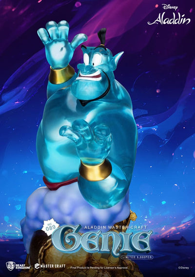 Disney (Aladdin) Master Craft Statue Ginie 42cm - Scale Statue - Beast Kingdom Toys - Hobby Figures UK