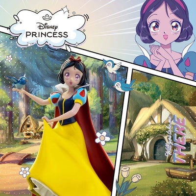 Disney Anime Princess Scale Statue Snow White 17cm - Scale Statue - Iron Studios - Hobby Figures UK