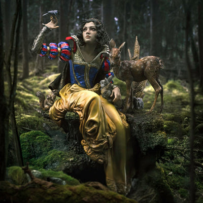 Disney Deluxe Art Scale Statue 1/10 Snow White 28cm - Scale Statue - Iron Studios - Hobby Figures UK