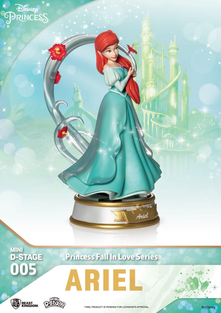 Disney-Mini-Diorama-Stage-Statues-Princess-Fall-In-Love-Series-12cm-Assortment-6 - Mini Figures - Beast-Kingdom-Toys - Hobby Figures UK