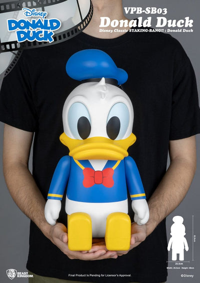 Disney Syaing Bang Vinyl Bank Mickey and Friends Donald Duck 53cm - Scale Statue - Beast Kingdom Toys - Hobby Figures UK