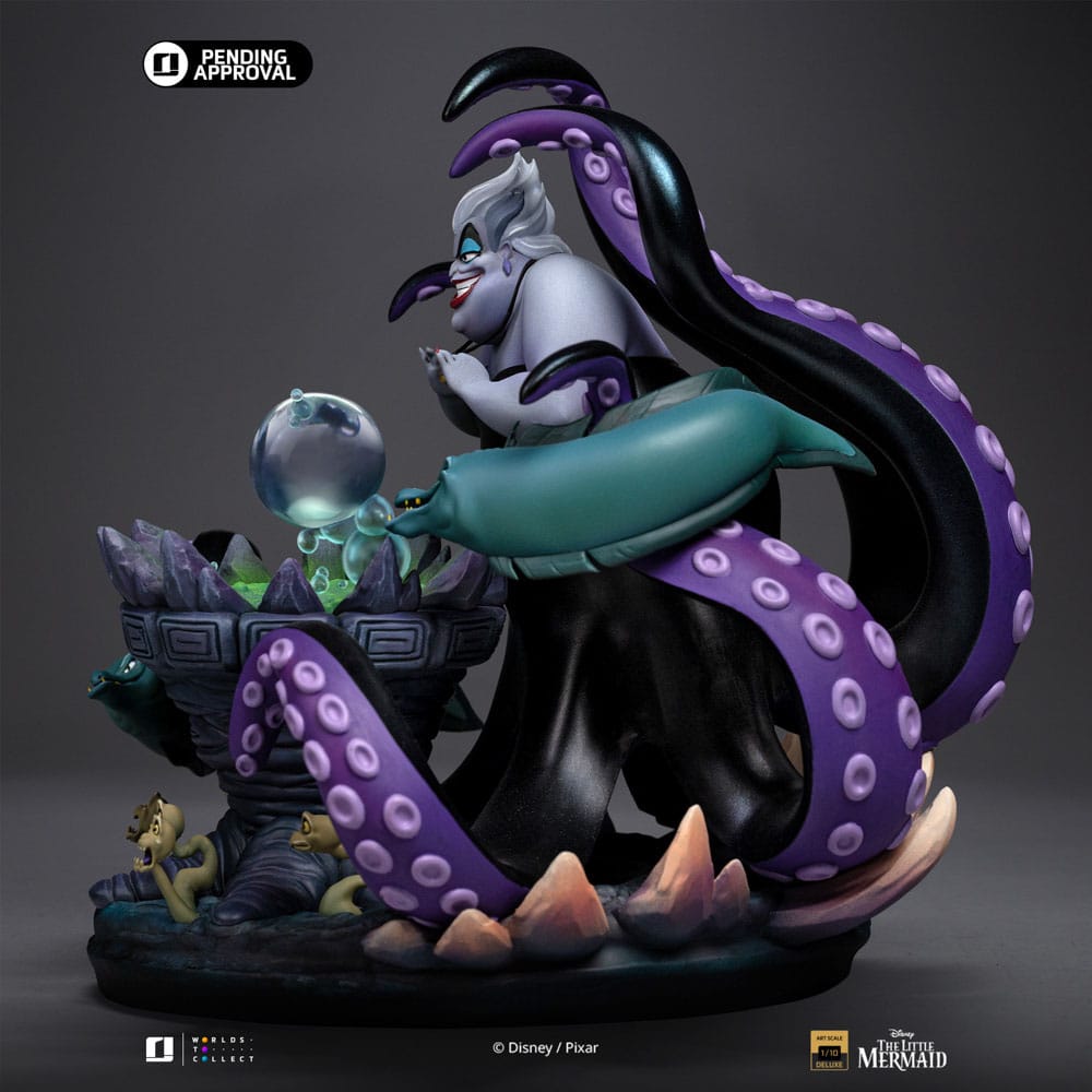 Disney's Villains Deluxe Art Scale Statue 1/10 Ursula 23cm - Scale Statue - Iron Studios - Hobby Figures UK