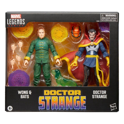 Doctor Strange Marvel Legends Action Figure 3-Pack Doctor Strange, Wong & Bats 15cm - Action Figures - Hasbro - Hobby Figures UK