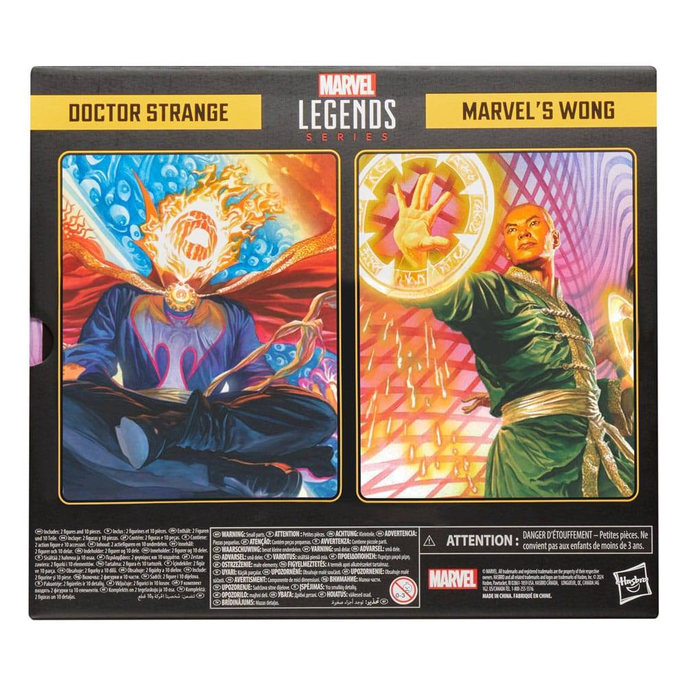 Doctor Strange Marvel Legends Action Figure 3-Pack Doctor Strange, Wong & Bats 15cm - Action Figures - Hasbro - Hobby Figures UK