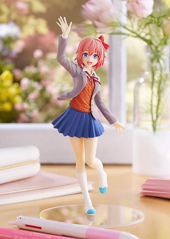 Doki Doki Literature Club! Pop Up Parade PVC Statue Sayori 18cm - Scale Statue - Good Smile Company - Hobby Figures UK