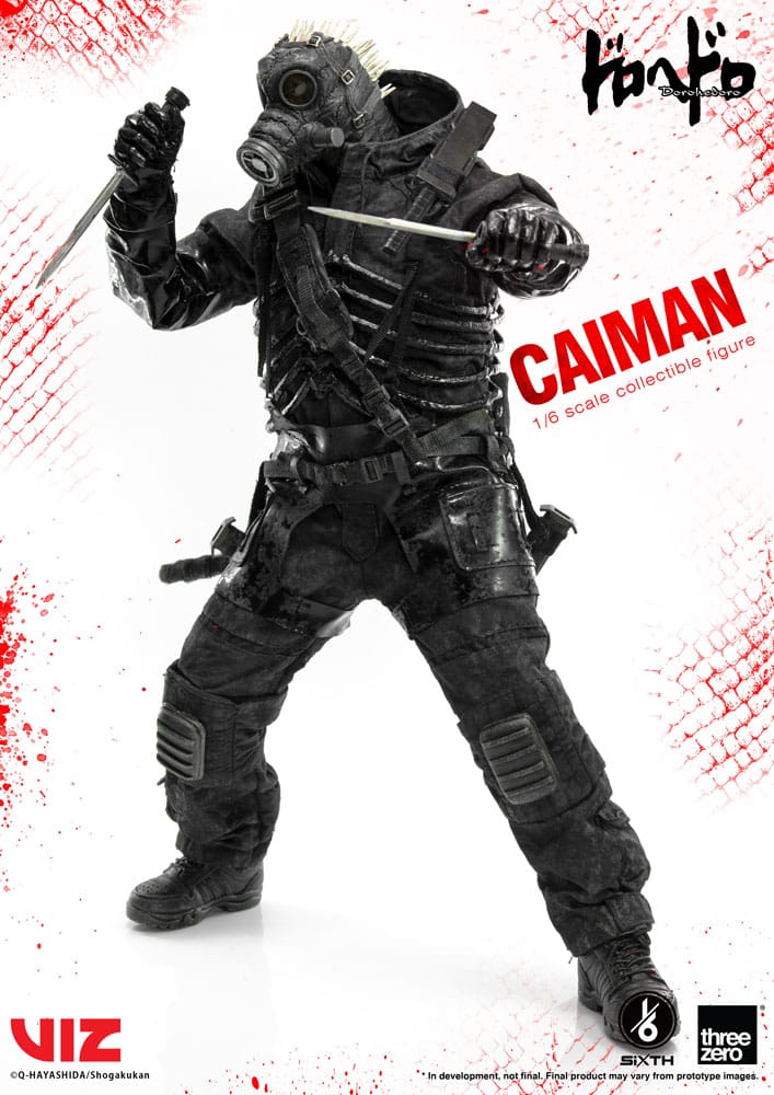 Dorohedoro FigZero Action Figure 1/6 Caiman 36cm - Action Figures - ThreeZero - Hobby Figures UK