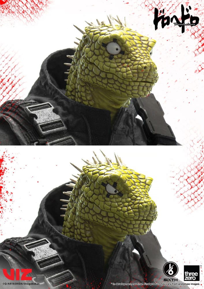 Dorohedoro FigZero Action Figure 1/6 Caiman 36cm - Action Figures - ThreeZero - Hobby Figures UK
