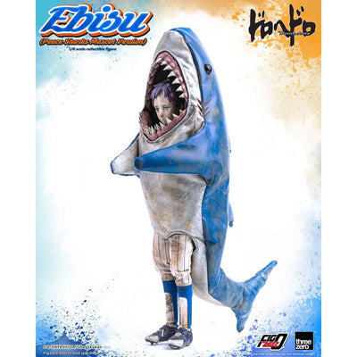 Dorohedoro FigZero Action Figure 1/6 Ebisu Peace Sharks Mascot Ver. 24cm - Action Figures - ThreeZero - Hobby Figures UK