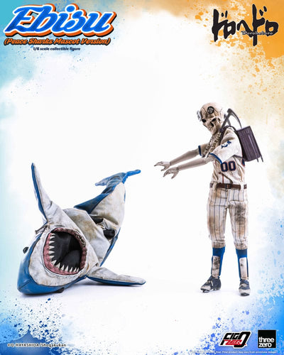 Dorohedoro FigZero Action Figure 1/6 Ebisu Peace Sharks Mascot Ver. 24cm - Action Figures - ThreeZero - Hobby Figures UK