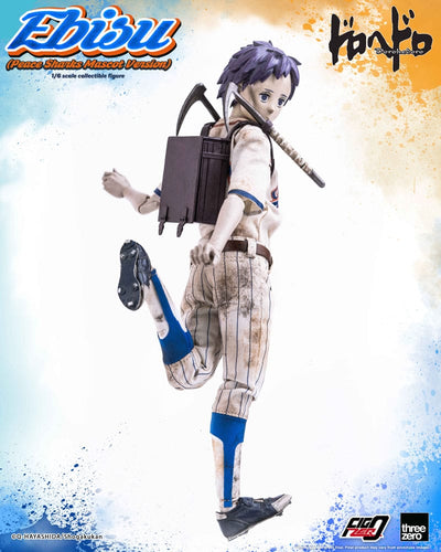 Dorohedoro FigZero Action Figure 1/6 Ebisu Peace Sharks Mascot Ver. 24cm - Action Figures - ThreeZero - Hobby Figures UK