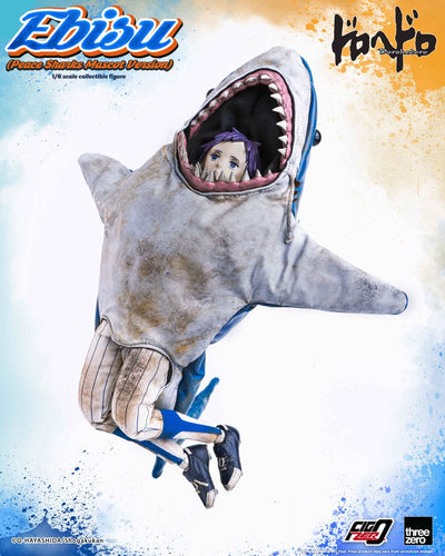 Dorohedoro FigZero Action Figure 1/6 Ebisu Peace Sharks Mascot Ver. 24cm - Action Figures - ThreeZero - Hobby Figures UK