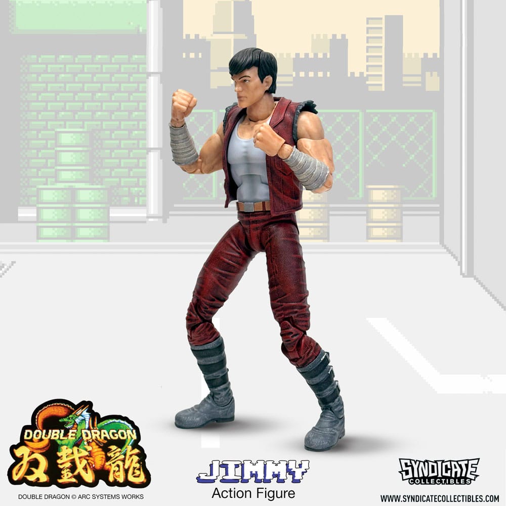 Double Dragon Deluxe Action Figure 1/12 Jimmy 18cm - Action Figures - Syndicate Collectibles - Hobby Figures UK