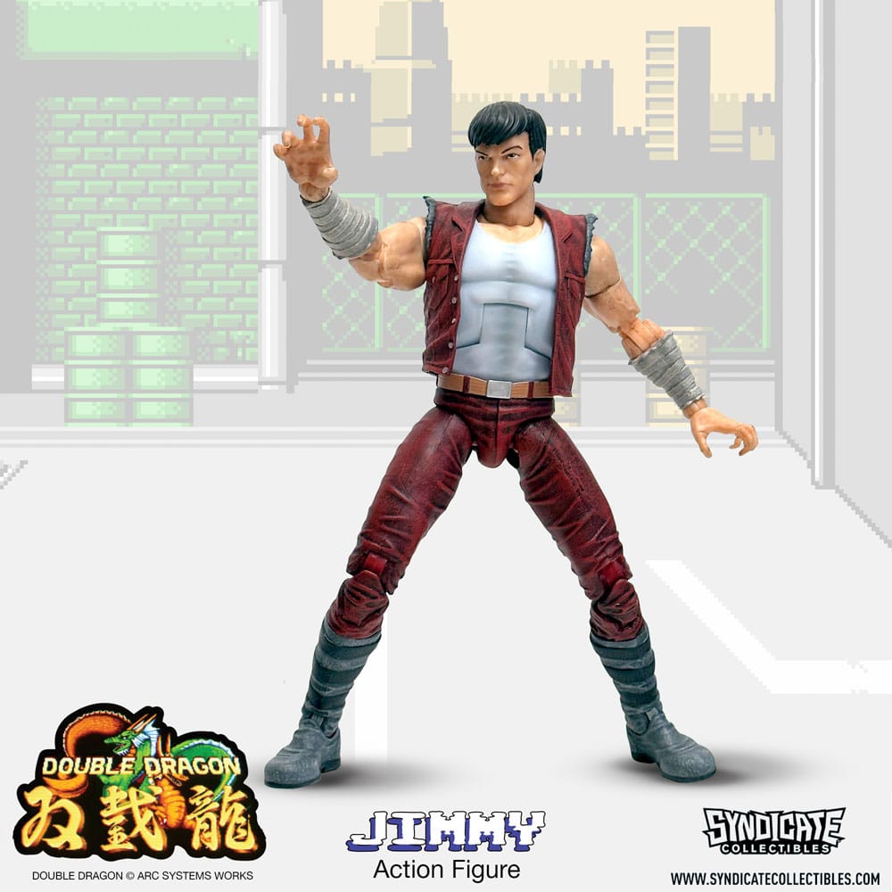 Double Dragon Deluxe Action Figure 1/12 Jimmy 18cm - Action Figures - Syndicate Collectibles - Hobby Figures UK