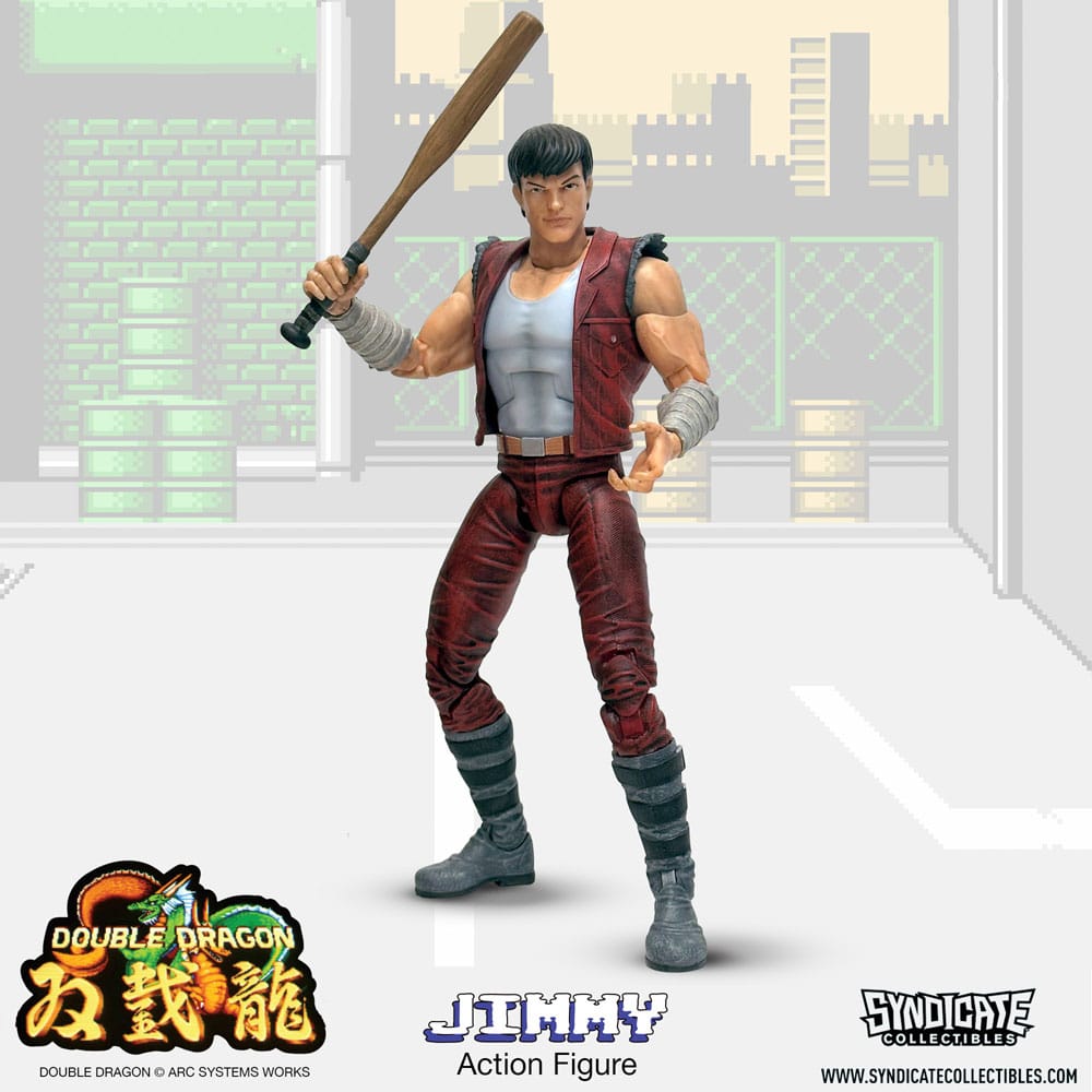 Double Dragon Deluxe Action Figure 1/12 Jimmy 18cm - Action Figures - Syndicate Collectibles - Hobby Figures UK