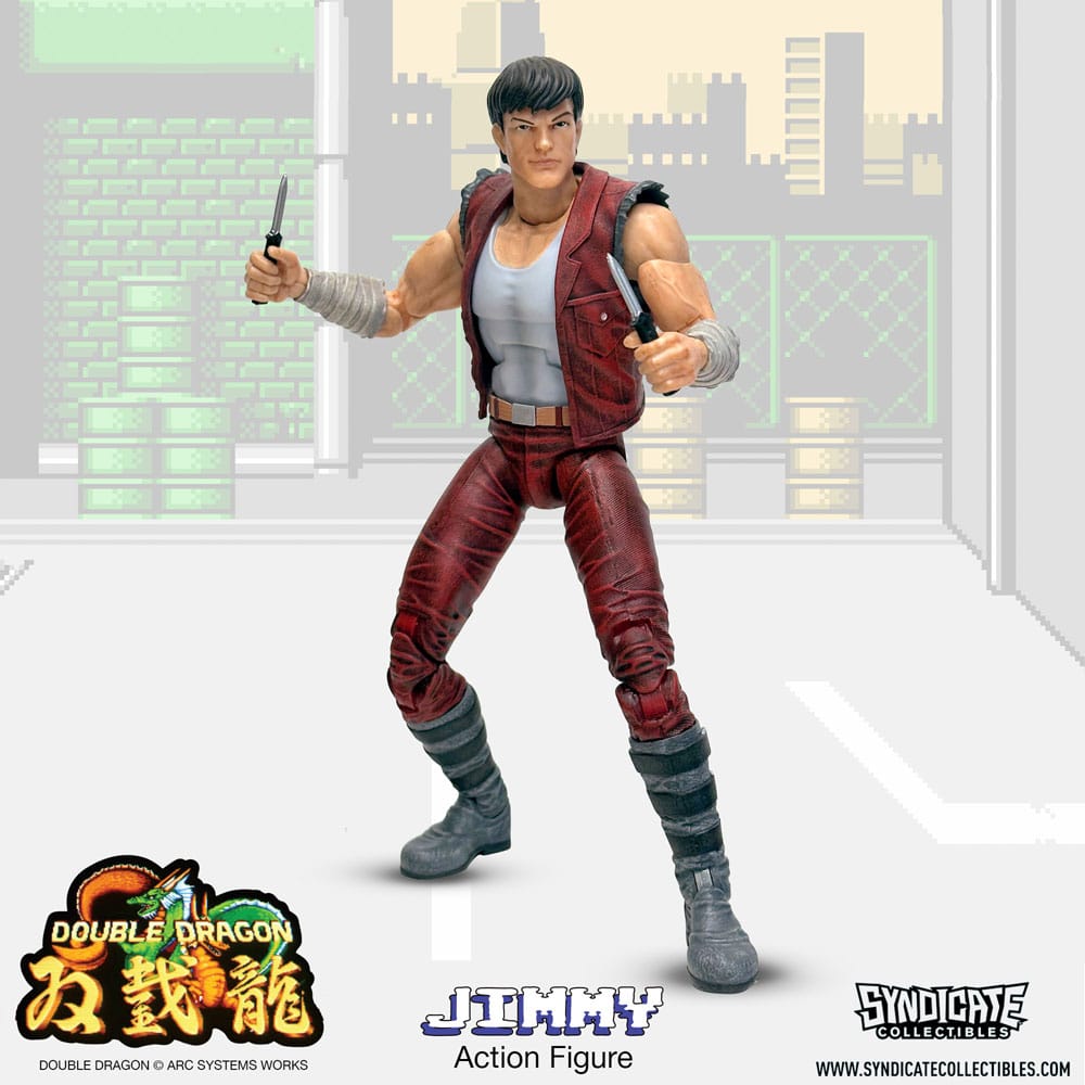 Double Dragon Deluxe Action Figure 1/12 Jimmy 18cm - Action Figures - Syndicate Collectibles - Hobby Figures UK