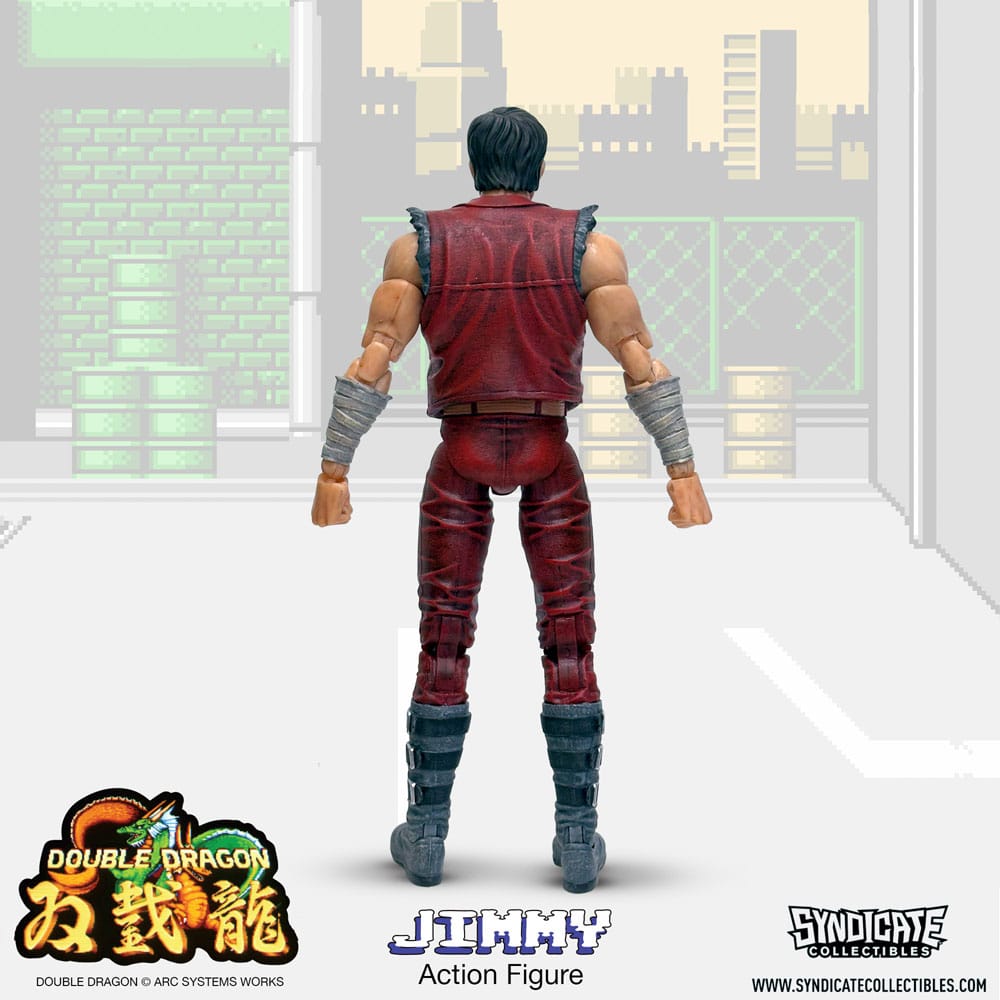 Double Dragon Deluxe Action Figure 1/12 Jimmy 18cm - Action Figures - Syndicate Collectibles - Hobby Figures UK