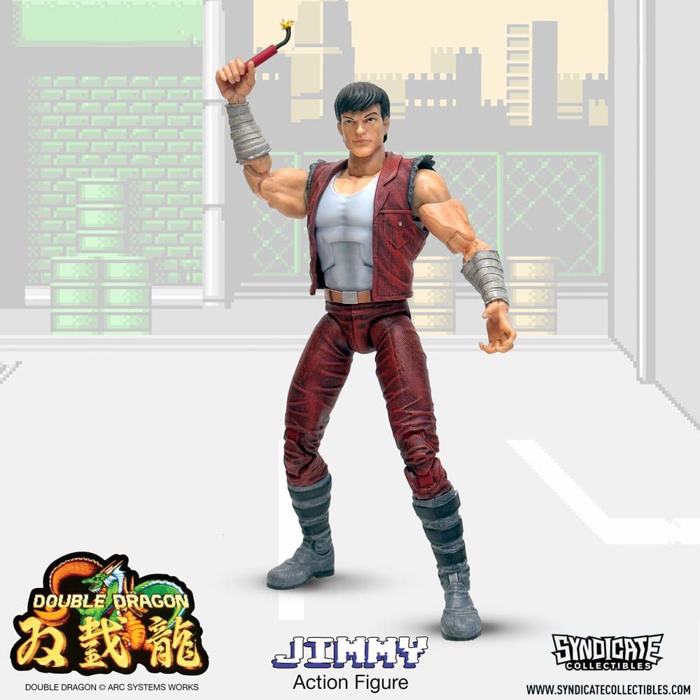 Double Dragon Deluxe Action Figure 1/12 Jimmy 18cm - Action Figures - Syndicate Collectibles - Hobby Figures UK