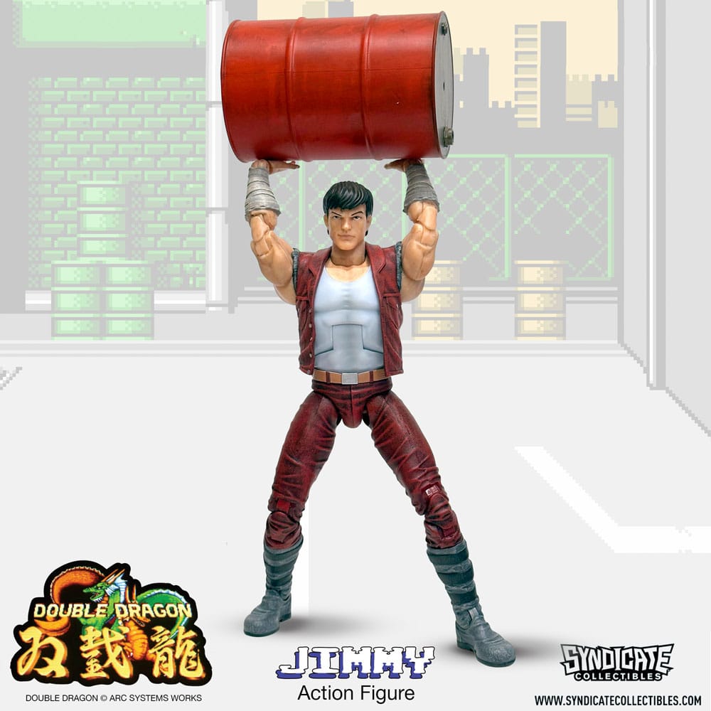 Double Dragon Deluxe Action Figure 1/12 Jimmy 18cm - Action Figures - Syndicate Collectibles - Hobby Figures UK