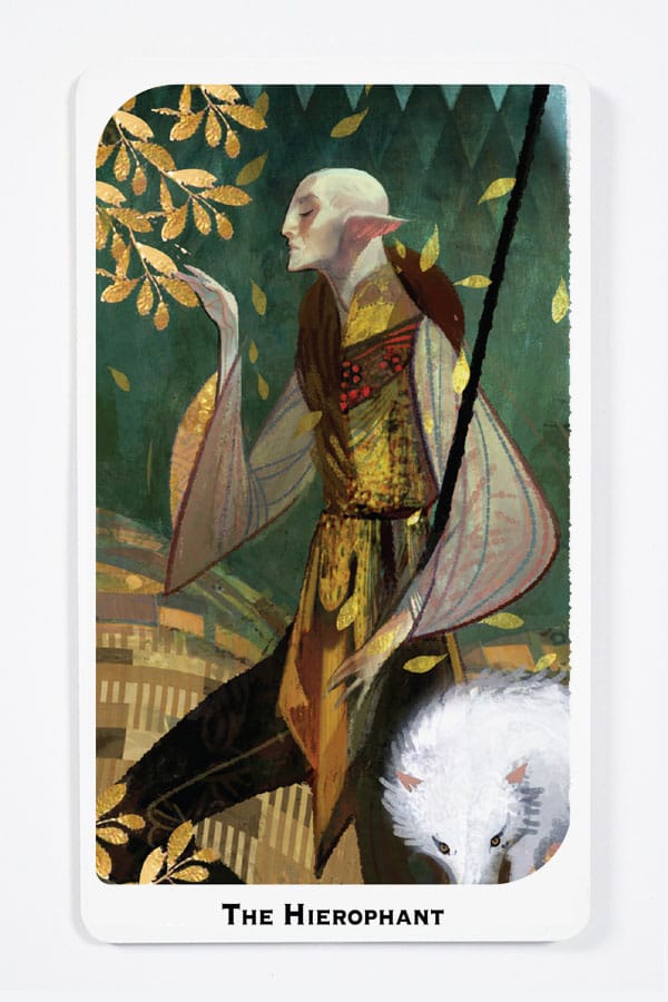Dragon Age Statue Solas the Hierophat Tarot 14cm - Scale Statue - DEVplus - Hobby Figures UK