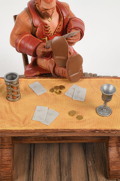 Dragon Age Statue Varric The Sun Tarot 14cm - Scale Statue - DEVplus - Hobby Figures UK