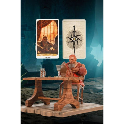 Dragon Age Statue Varric The Sun Tarot 14cm - Scale Statue - DEVplus - Hobby Figures UK