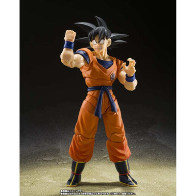 Dragon Ball S.H. Figuarts Action Figure Son Goku & Son Gohan Kid & Kintoun 14cm & 6 cm - Action Figures - Bandai Tamashii Nations - Hobby Figures UK