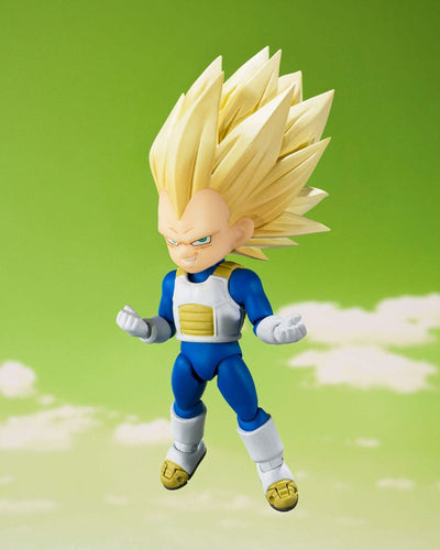 Dragon Ball S.H. Figuarts Action Figure Super Saiyan 3 Vegeta (mini) Daima 8cm - Action Figures - Bandai Tamashii Nations - Hobby Figures UK