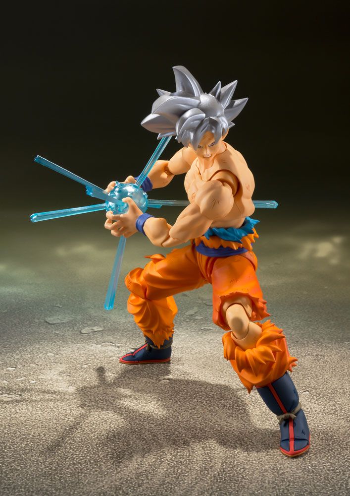 Dragon Ball Super S.H. Figuarts Action Figure Son Goku Ultra Instinct 14cm - Action Figures - Bandai Tamashii Nations - Hobby Figures UK