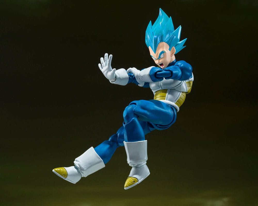 Dragon Ball Super S.H. Figuarts Action Figure Super Saiyan God Super Saiyan Vegeta -Unwavering Saiyan Pride- 14cm - Action Figures - Bandai Tamashii Nations - Hobby Figures UK