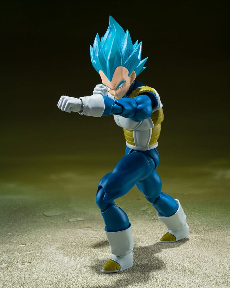 Dragon Ball Super S.H. Figuarts Action Figure Super Saiyan God Super Saiyan Vegeta -Unwavering Saiyan Pride- 14cm - Action Figures - Bandai Tamashii Nations - Hobby Figures UK