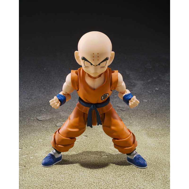 Dragon Ball Z S.H. Figuarts Action Figure Krillin Son Goku's Old Friend Ver. 11cm - Action Figures - Bandai Tamashii Nations - Hobby Figures UK