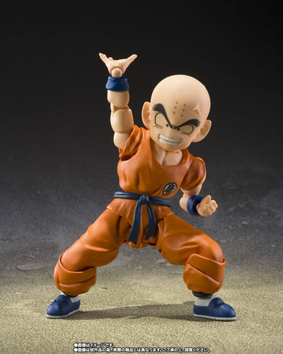 Dragon Ball Z S.H. Figuarts Action Figure Krillin Son Goku's Old Friend Ver. 11cm - Action Figures - Bandai Tamashii Nations - Hobby Figures UK