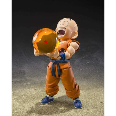 Dragon Ball Z S.H. Figuarts Action Figure Krillin Son Goku's Old Friend Ver. 11cm - Action Figures - Bandai Tamashii Nations - Hobby Figures UK