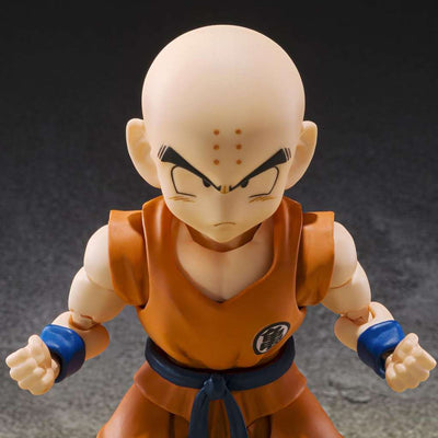 Dragon Ball Z S.H. Figuarts Action Figure Krillin Son Goku's Old Friend Ver. 11cm - Action Figures - Bandai Tamashii Nations - Hobby Figures UK