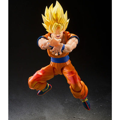 Dragon Ball Z S.H. Figuarts Action Figure Super Saiyan Son Goku The Games Begin Ver. 15cm - Action Figures - Bandai Tamashii Nations - Hobby Figures UK