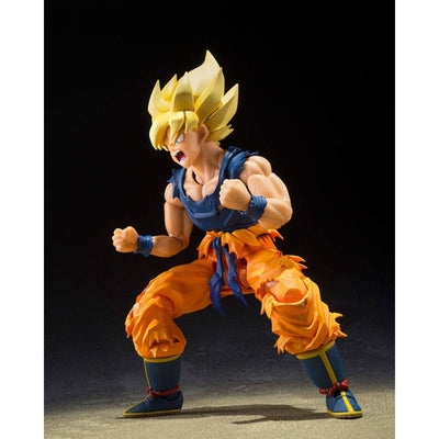 Dragon Ball Z S.H. Figuarts Action Figure Super Saiyan Son Goku (Fighter of Rage) 14cm - Action Figures - Bandai Tamashii Nations - Hobby Figures UK