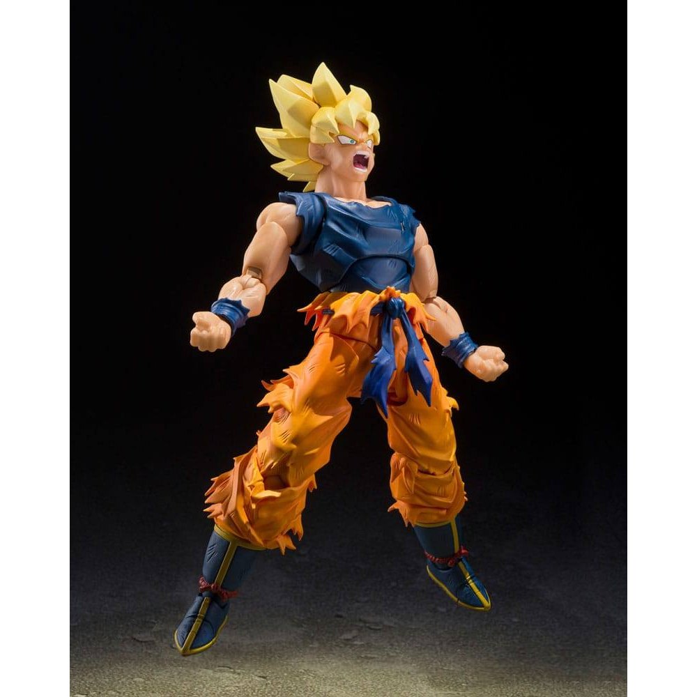 Dragon Ball Z S.H. Figuarts Action Figure Super Saiyan Son Goku (Fighter of Rage) 14cm - Action Figures - Bandai Tamashii Nations - Hobby Figures UK