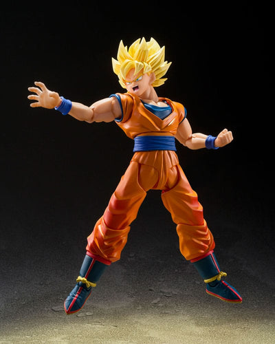 Dragon Ball Z S.H. Figuarts Action Figure Super Saiyan Son Goku The Games Begin Ver. 15cm - Action Figures - Bandai Tamashii Nations - Hobby Figures UK