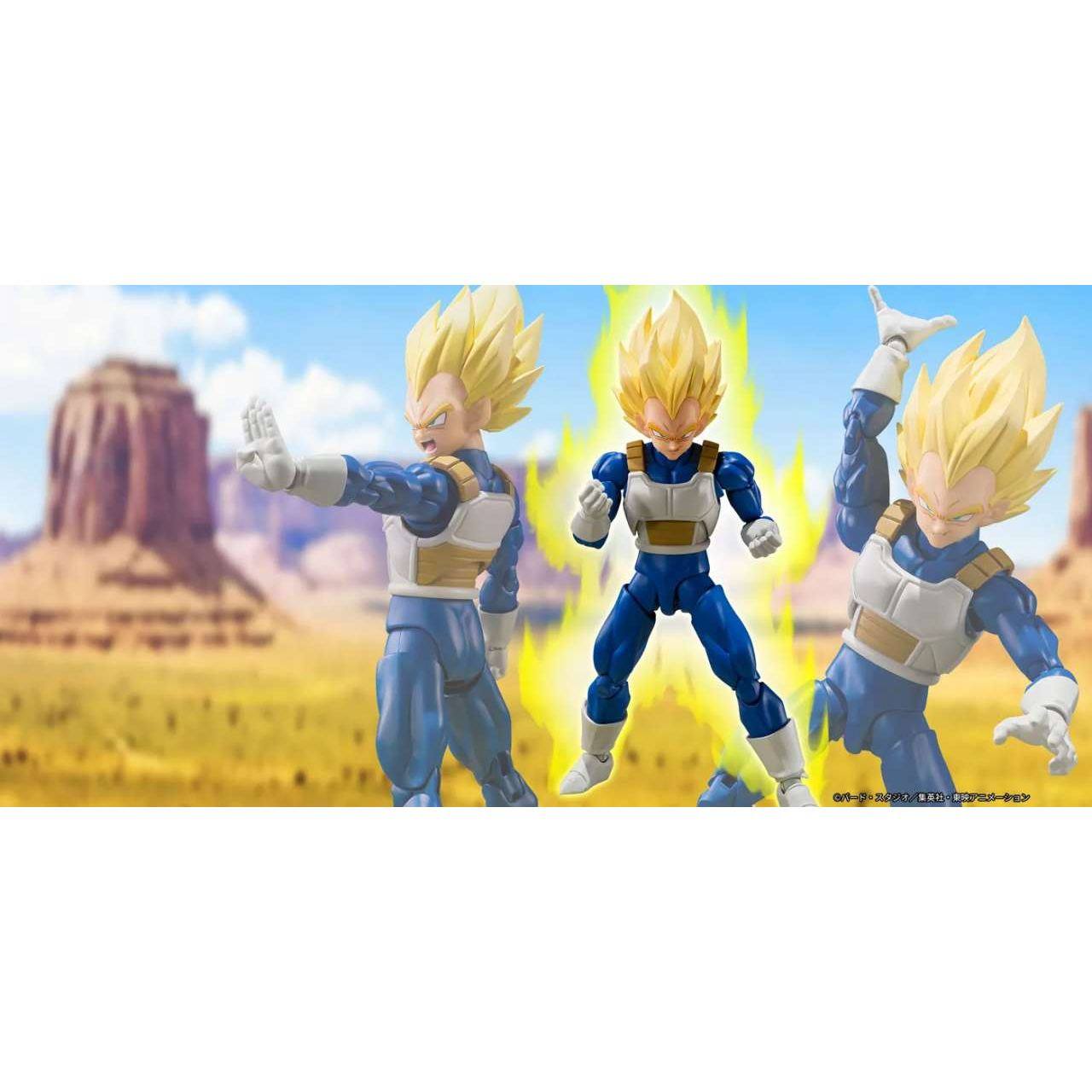 Dragon Ball Z S.H. Figuarts Action Figure Super Saiyan Vegeta Dangerous Pride 13cm - Action Figures - Bandai Tamashii Nations - Hobby Figures UK