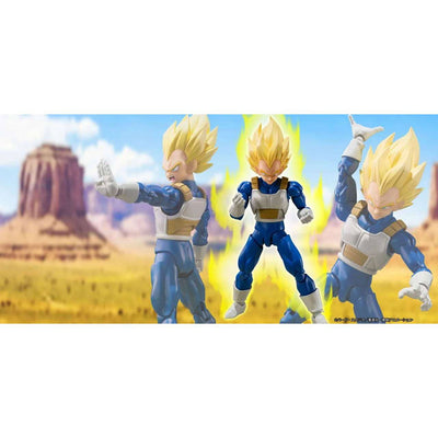 Dragon Ball Z S.H. Figuarts Action Figure Super Saiyan Vegeta Dangerous Pride 13cm - Action Figures - Bandai Tamashii Nations - Hobby Figures UK