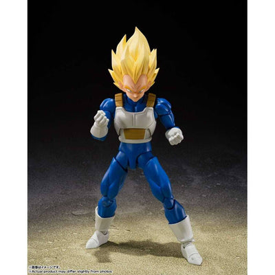 Dragon Ball Z S.H. Figuarts Action Figure Super Saiyan Vegeta Dangerous Pride 13cm - Action Figures - Bandai Tamashii Nations - Hobby Figures UK