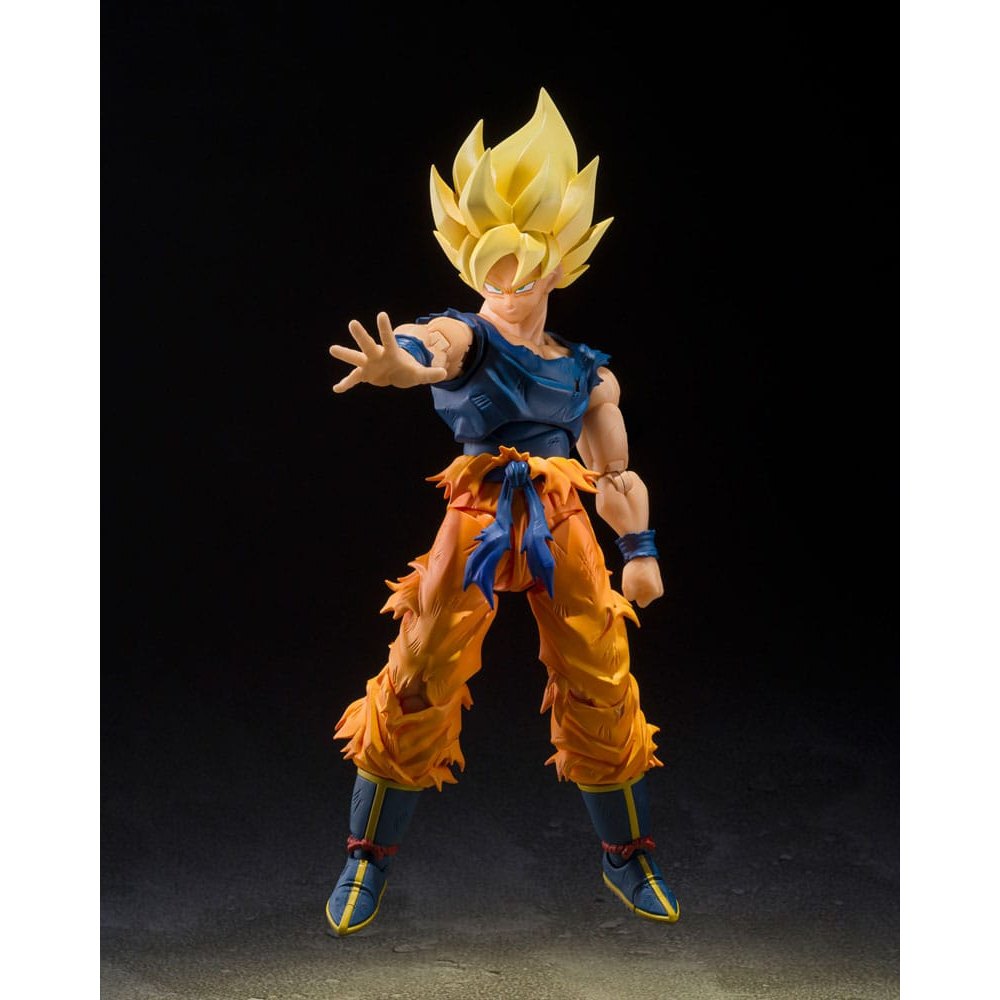 Dragon Ball Z S.H. Figuarts Action Figure Super Saiyan Son Goku (Fighter of Rage) 14cm - Action Figures - Bandai Tamashii Nations - Hobby Figures UK