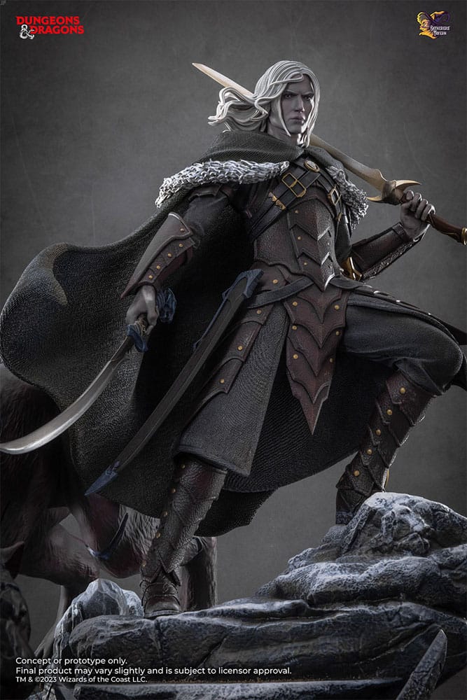 Dungeons & Dragons Statue 1/4 Drizzt Do'Urden (35th Anniversary Editio ...
