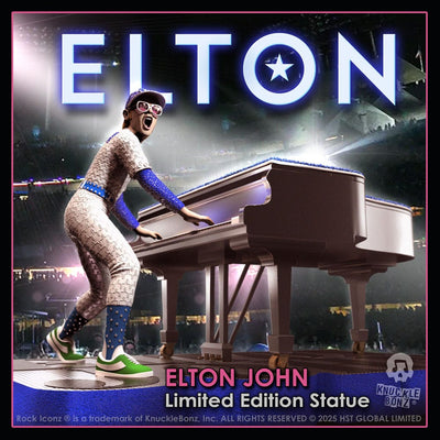 Elton John Iconz Statue 19cm - Scale Statue - Knucklebonz - Hobby Figures UK